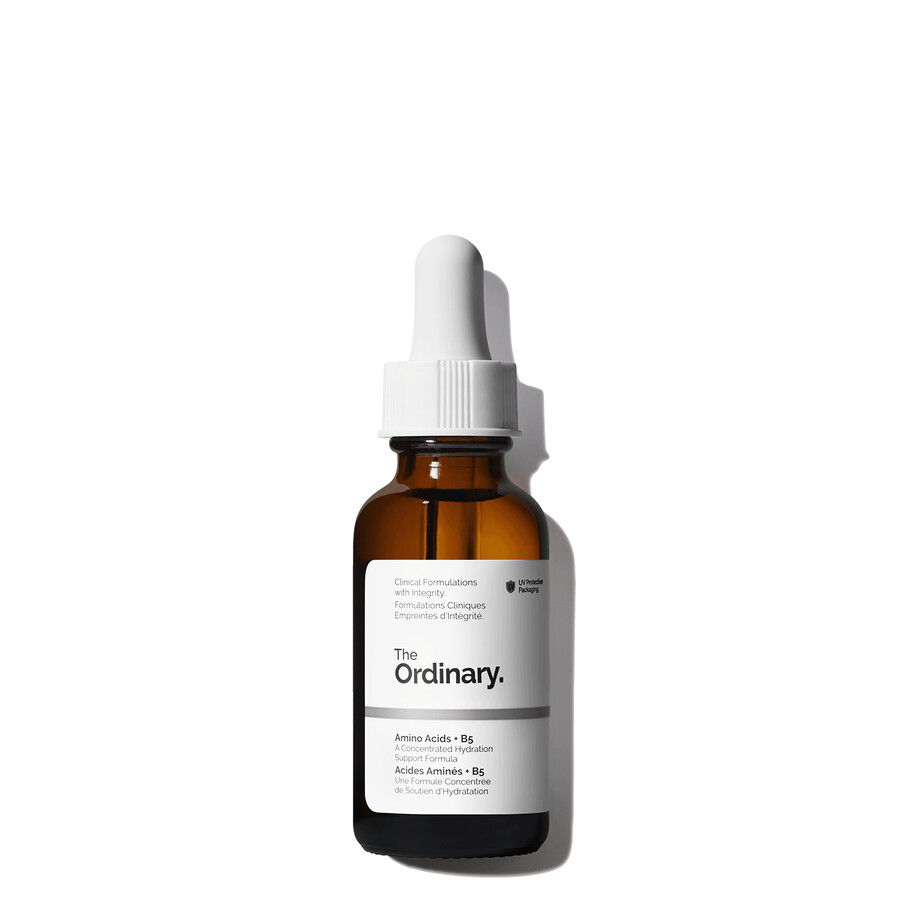 serum na vodni osnovi z aminokislinami in vitaminom b5 za vlaženje kože